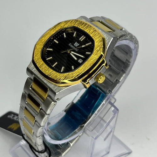 Essential Nautilus Edition Two-Tone Chain Watch (Champagne Gold Dial)